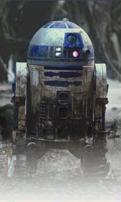 R2 on Dagobah