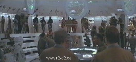 The R-series droids at the rebel briefing